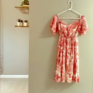 LOFT floral dress